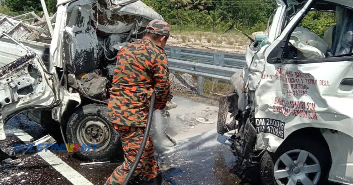 Seorang Maut, Seorang Lagi Cedera Nahas Libatkan Lori, Van | BULETIN ...