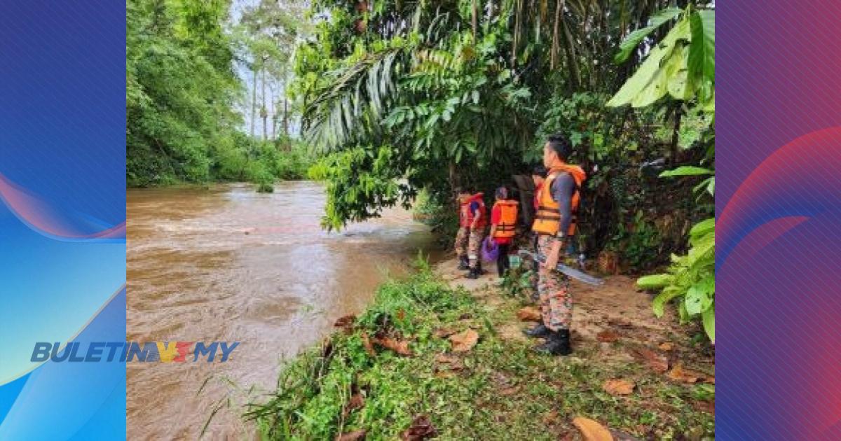  Air keruh, arus deras sukar cari budak lemas di Tanjung Malim