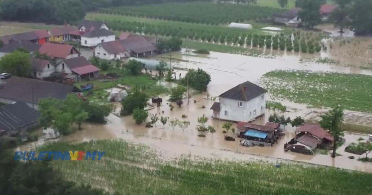Darurat diisytihar di Serbia dan Bosnia susulan banjir