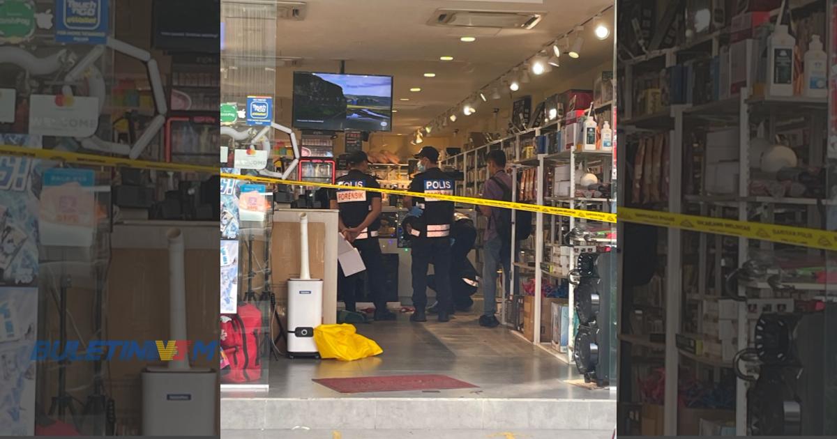 [VIDEO] Lelaki mati ditembak dalam kedai  