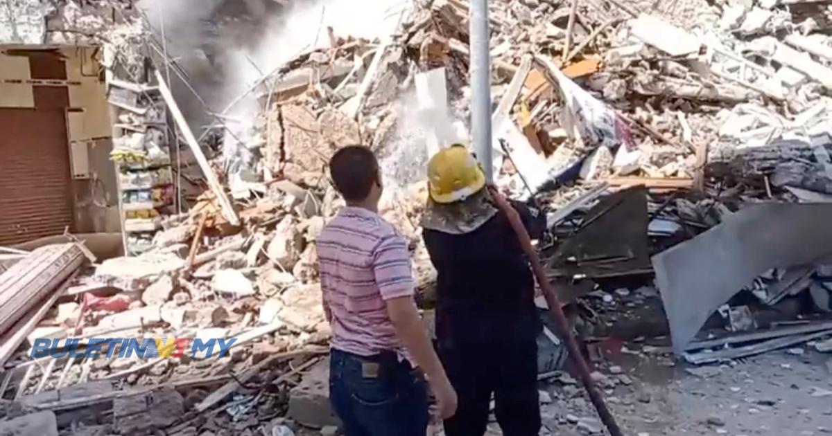 Bangunan 13 tingkat di Mesir runtuh, 1 maut