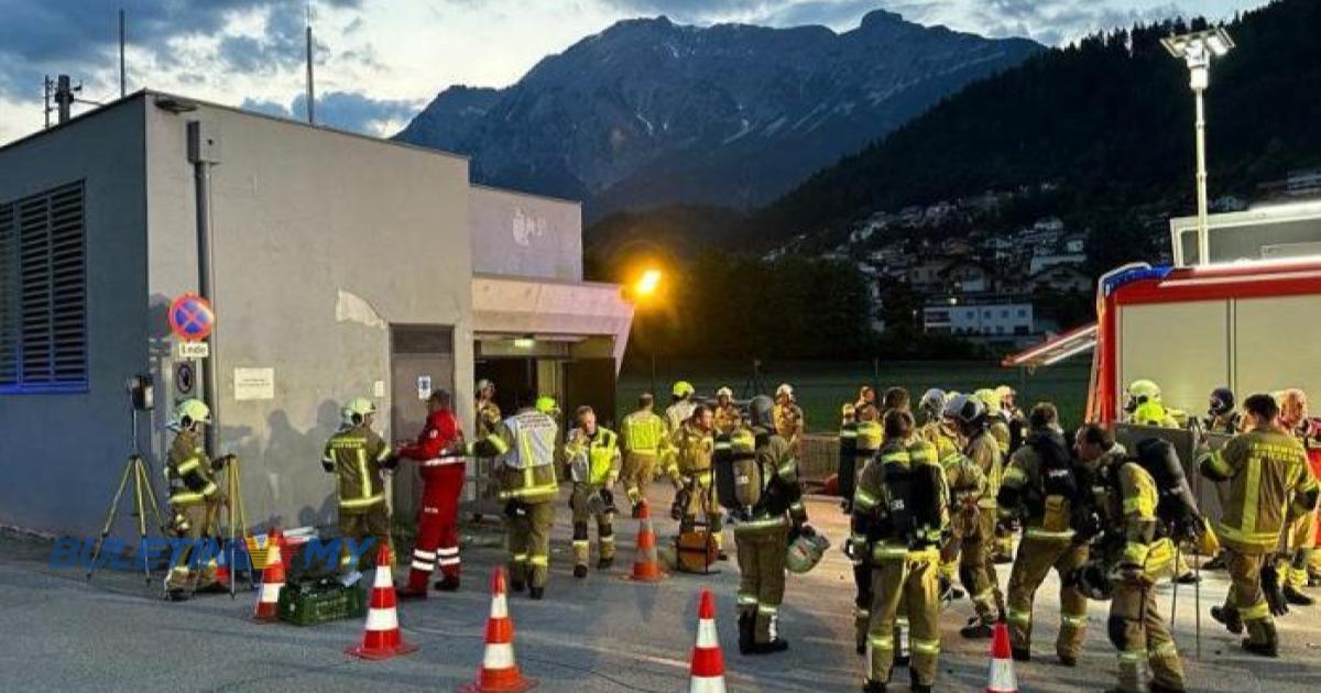 Kereta api terbakar di Austria, hampir 400 penumpang terselamat