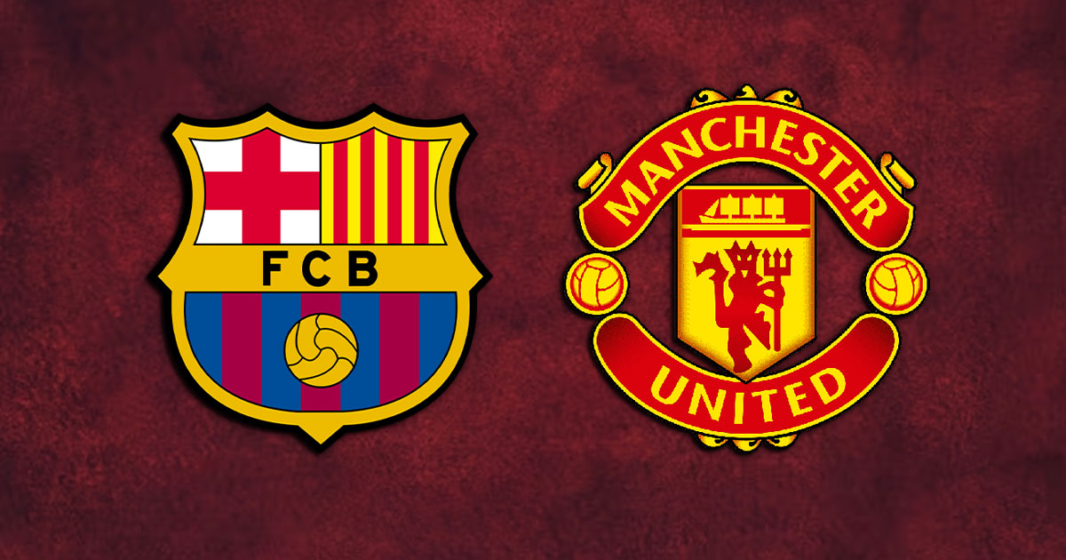 UEFA denda Barcelona, Manchester United
