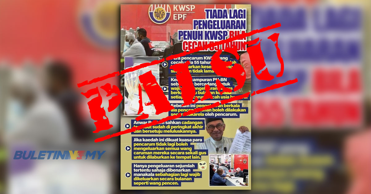 Poster dakwa pengeluaran KWSP secara bulanan palsu – Fahmi Fadzil