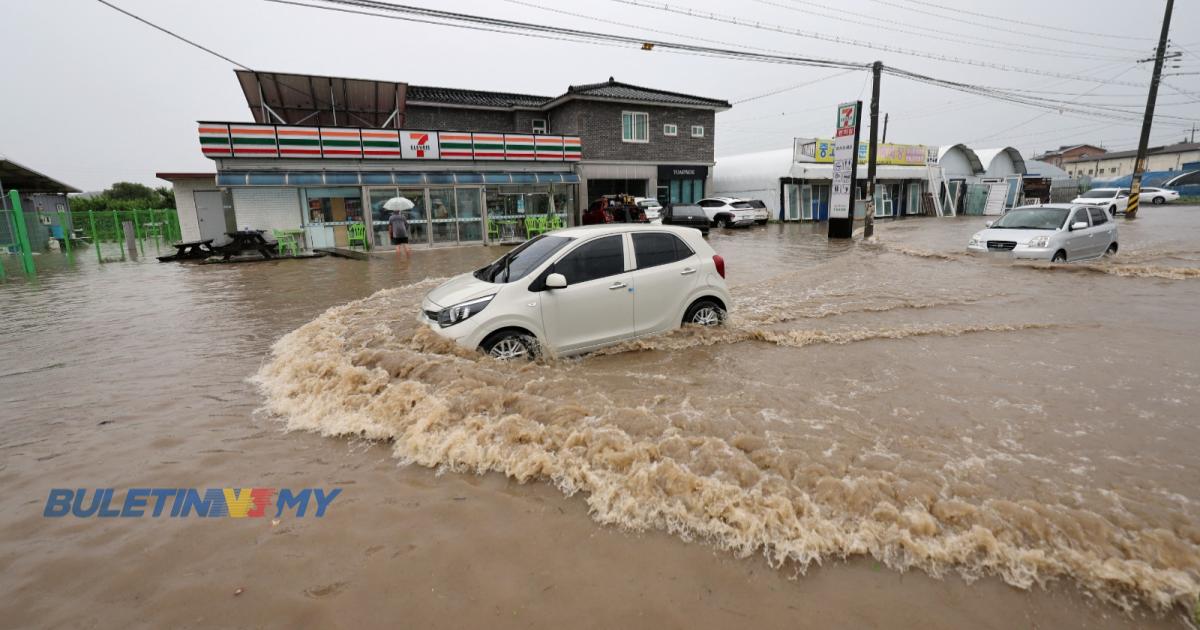 Banjir Korea Selatan ragut 7 nyawa, 1,567 penduduk dipindahkan