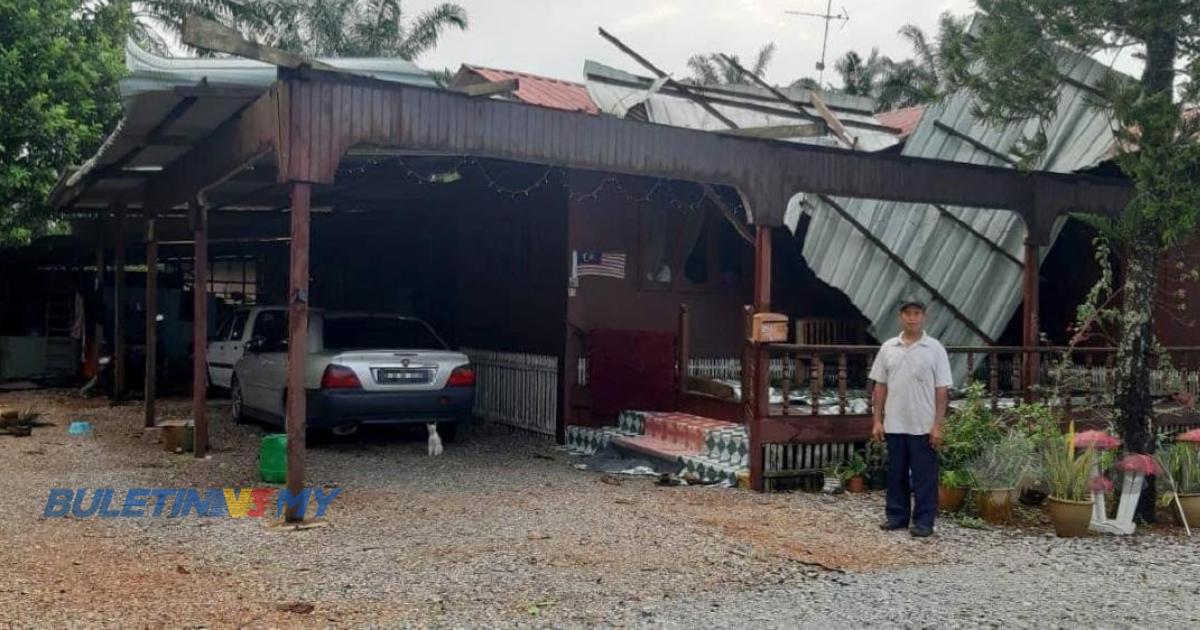 Dukung ibu terlantar sambil lafaz ayat suci Al-Quran ketika rumah dibadai ribut