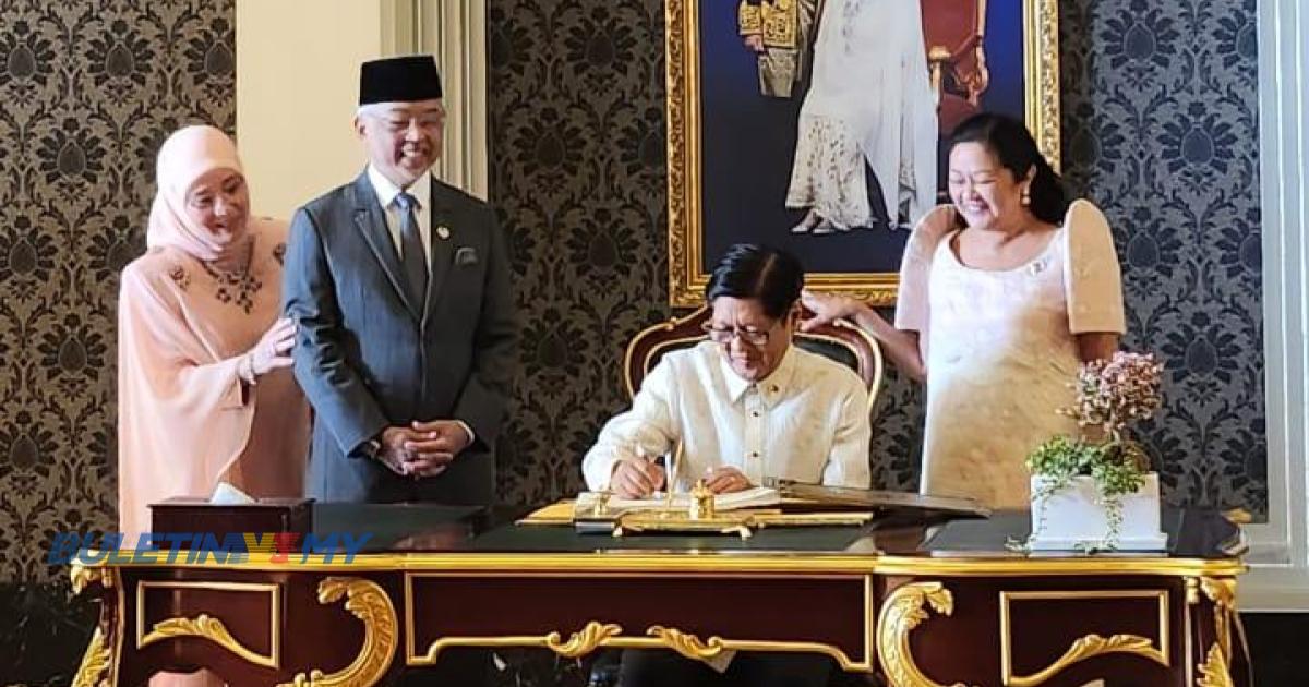 [VIDEO] Presiden Filipina diberi sambutan negara di Istana Negara