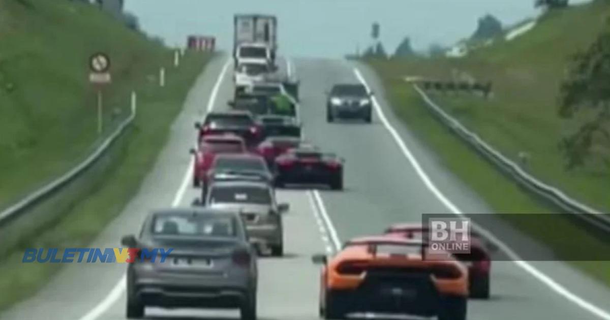 [VIDEO] Pemandu Lamborghini diambil keterangan kerana pandu melulu