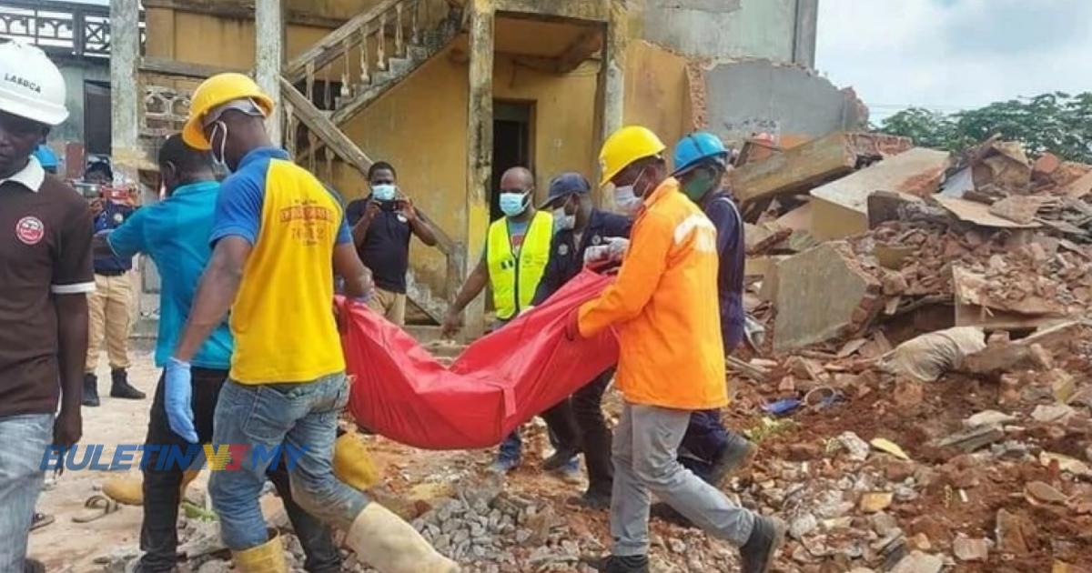 Maut Selepas Bangunan Runtuh Di Nigeria Buletin Tv Malaysia