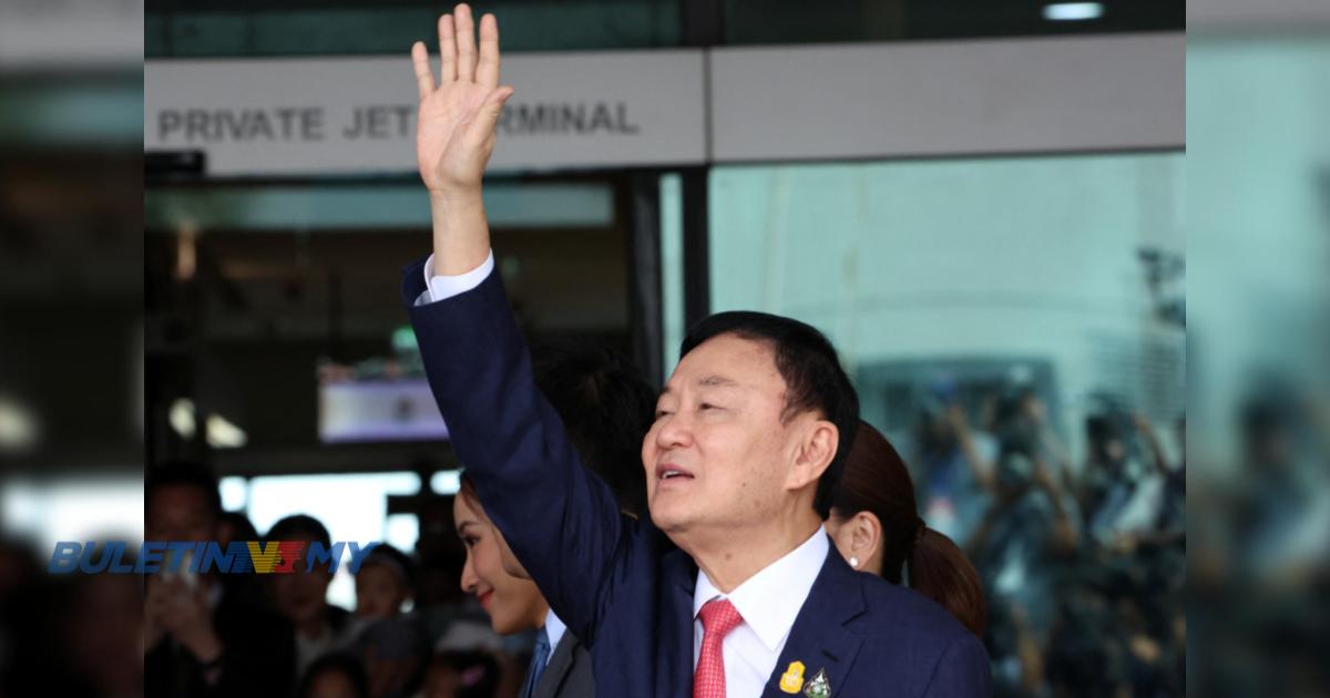 [VIDEO] Kepulangan Thaksin selepas hampir 2 dekad