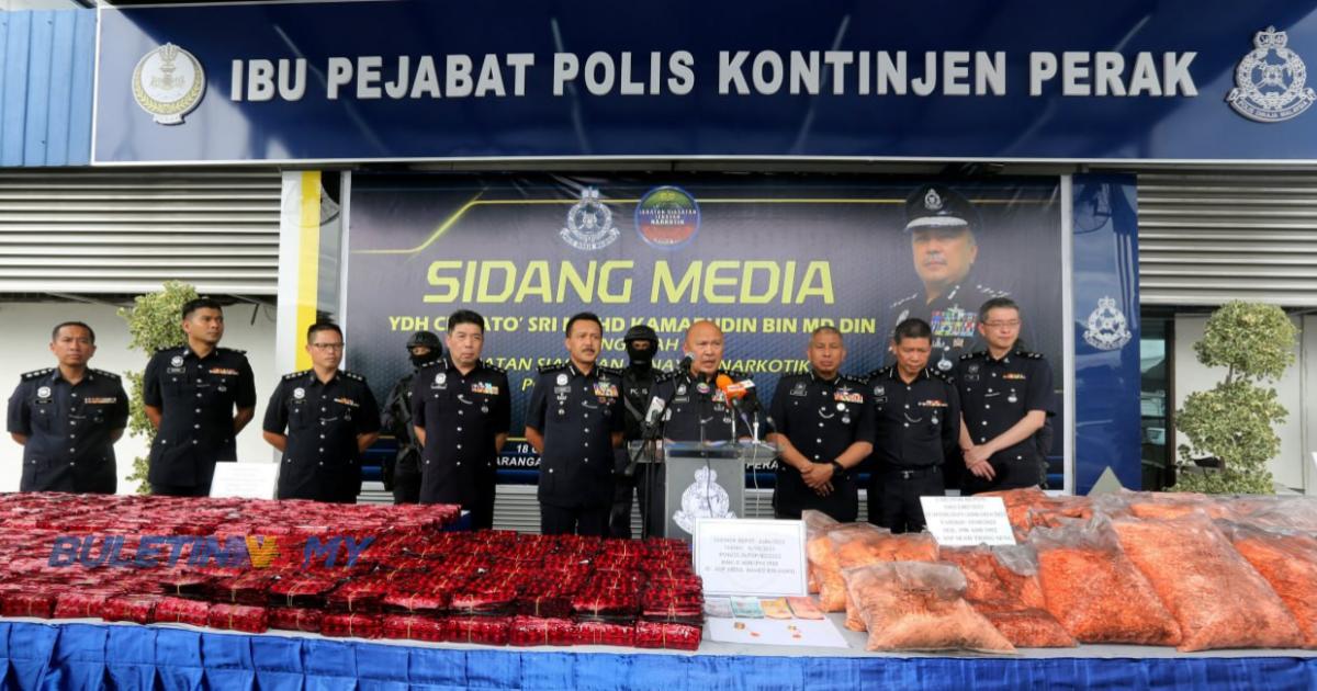 Makmal dadah diserbu, Erimin 5 RM30.6 juta dirampas