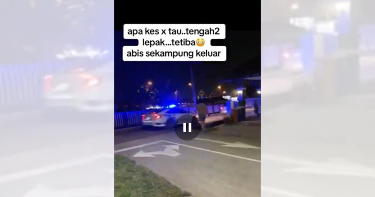 [VIDEO] Tular MPV polis kejar kenderaan awam jam 11 malam