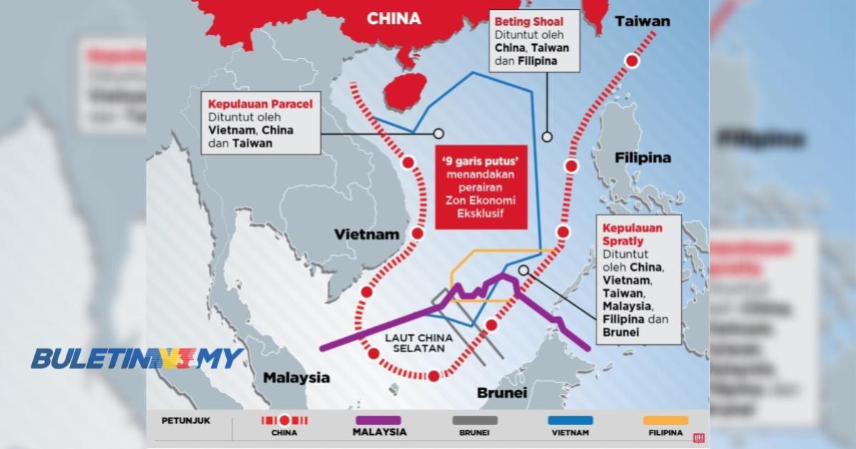 Malaysia hantar nota bantahan babit Peta Standard China Edisi 2023