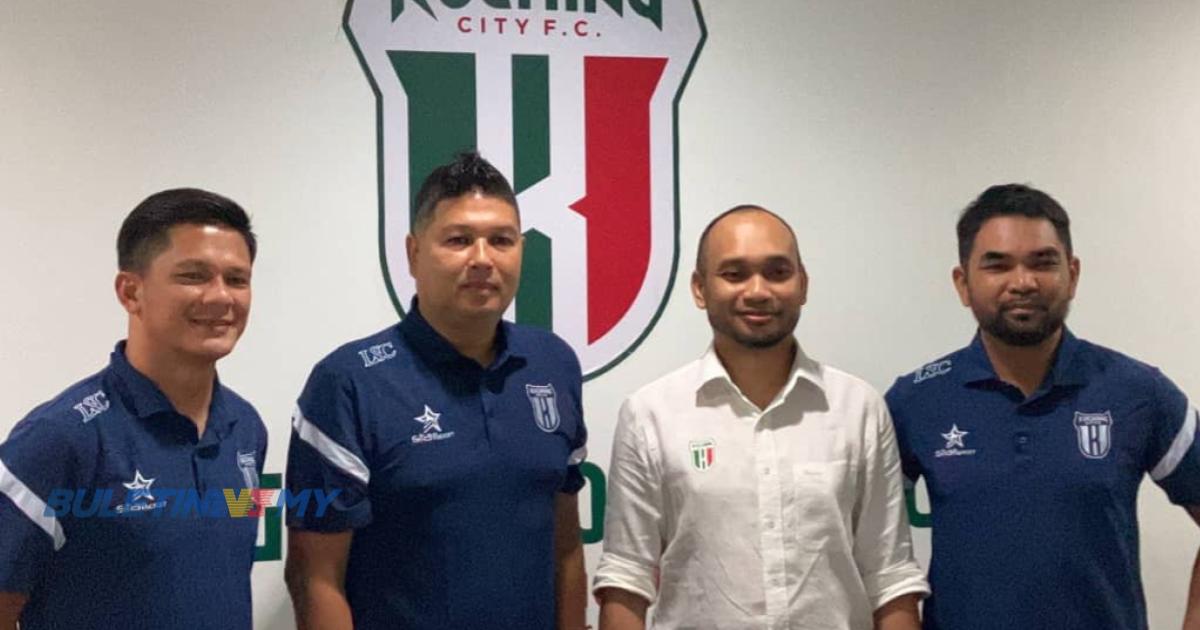 Tugas getir buat Aidil bimbing Kuching City berbaki 8 perlawanan Liga Super