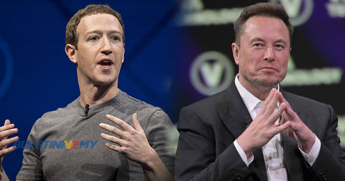 Pertarungan Musk-Zuckerberg bakal distrim secara langsung di ‘X’