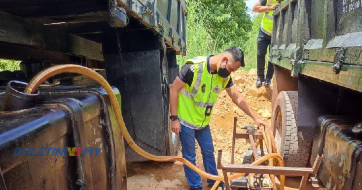 KPDN Perlis rampas 3,500 liter diesel bersubsidi dipercayai untuk seleweng ke negara jiran