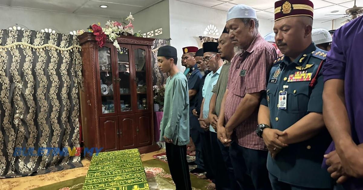 Nahas Elmina: Anak imamkan solat jenazah Allahyarham Khairil Azwan