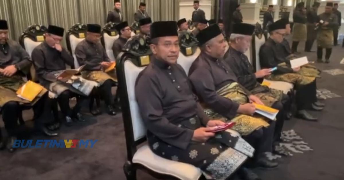 10 ADUN angkat sumpah sebagai EXCO Kerajaan Negeri Terengganu