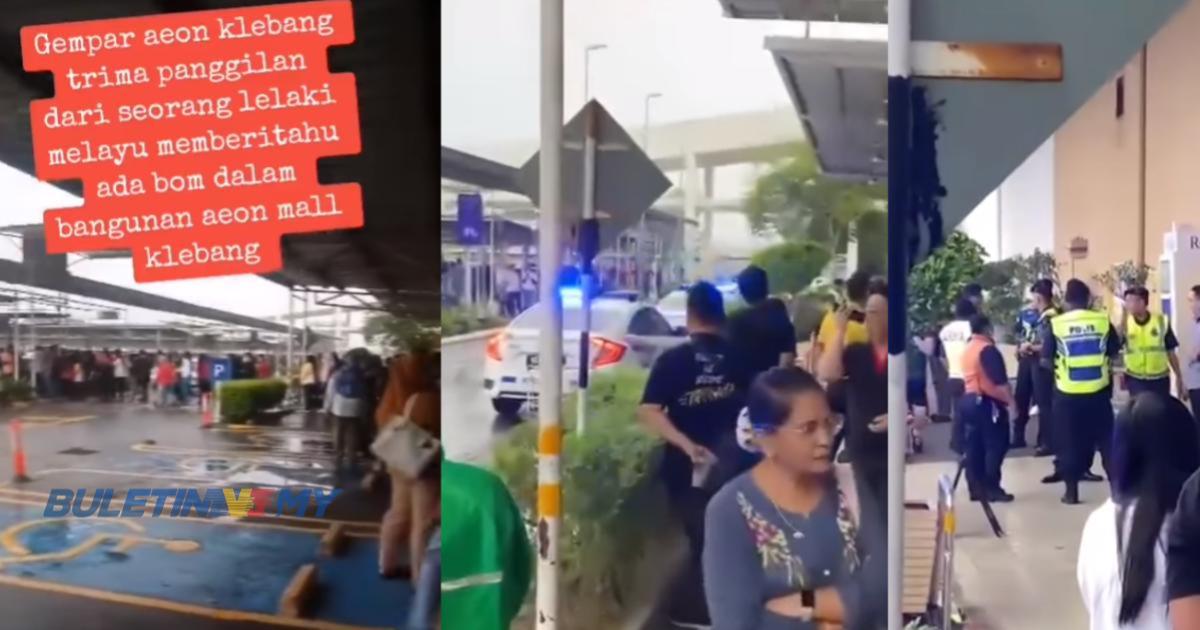 [VIDEO] Lelaki buat panggilan palsu ancaman bom di AEON Klebang ditangkap