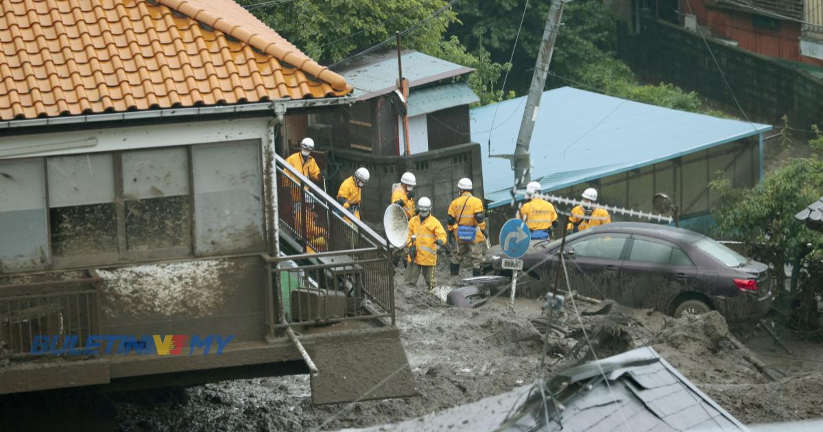 38,000 penduduk di Miyazaki, Jepun dinasihatkan pindah ekoran risiko tanah runtuh