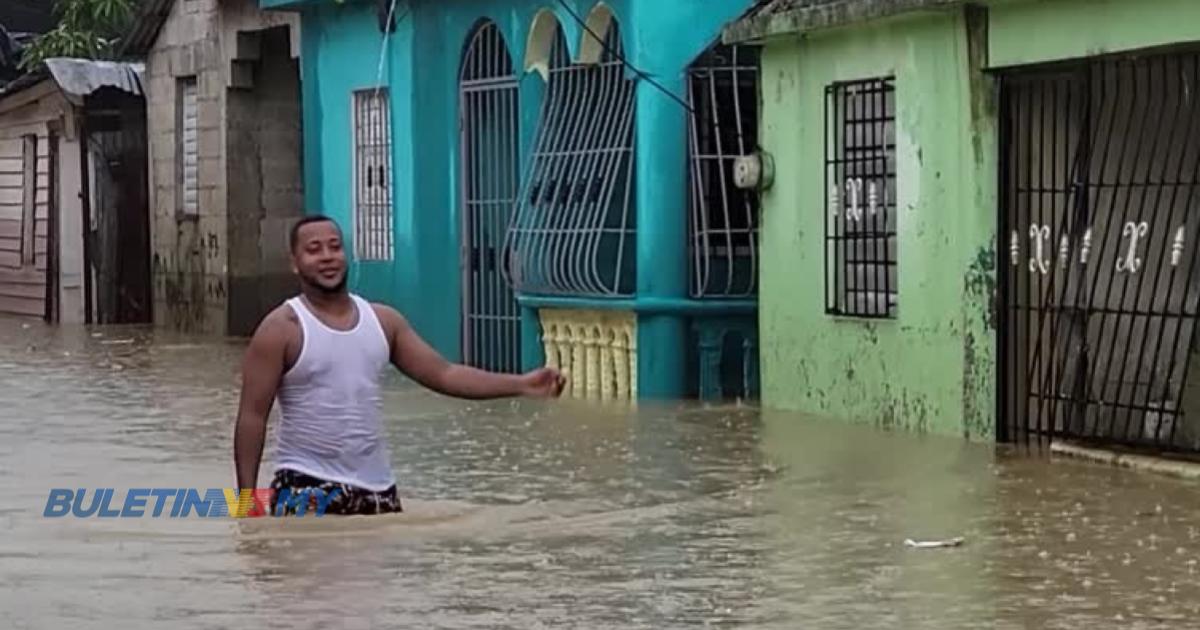 Ribut Tropika Franklin landa Republik Dominika, Haiti