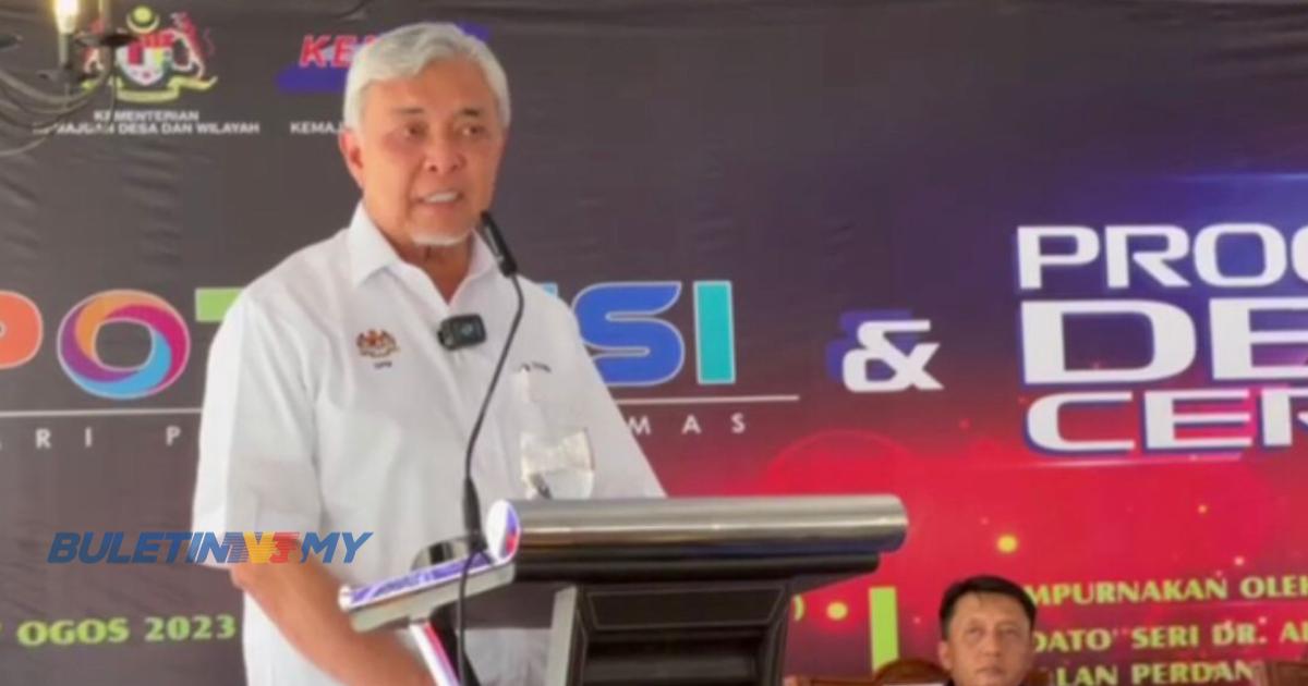 PRN 2023: ‘Kita sudah ada nama calon MB Kelantan’ – Zahid  