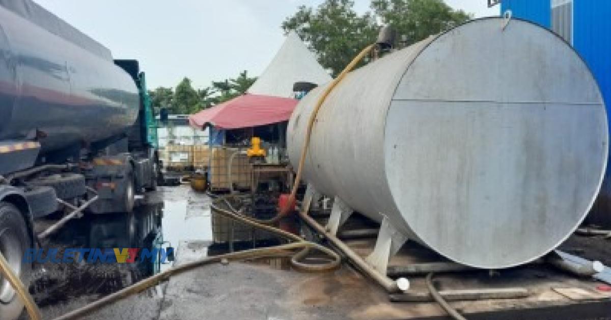 Tujuh lelaki gagal seleweng 57,000 liter diesel bersubsidi  