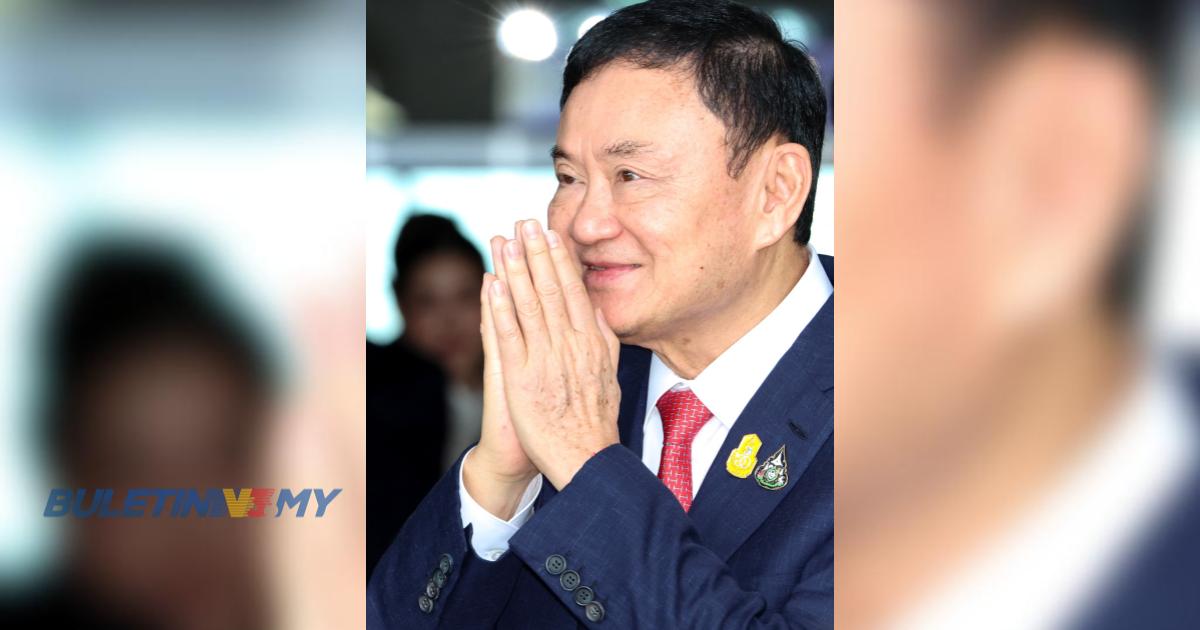 Sehari dipenjara, Thaksin dimasukkan ke hospital