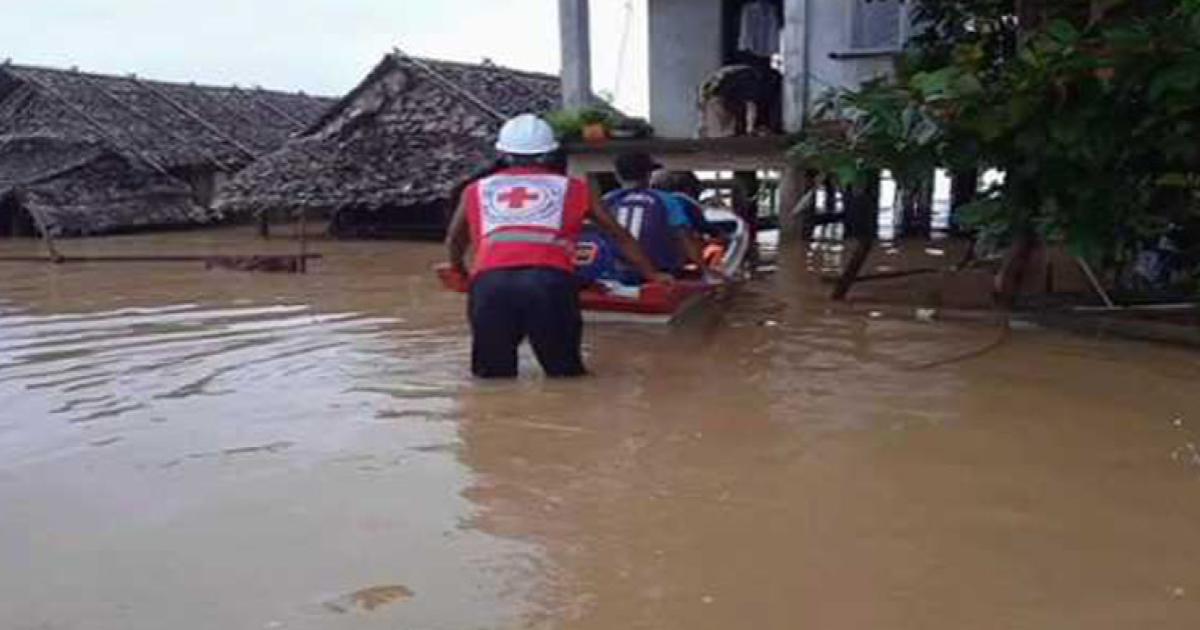 Paras air sungai meningkat, lebih 18,000 penduduk di Kayin, Myanmar dipindahkan