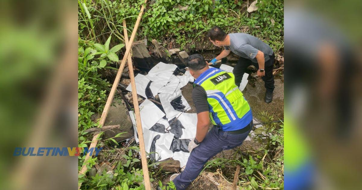 [VIDEO] Sisa minyak di muka sauk LRA Cheras Batu 11 dari tapak kuari