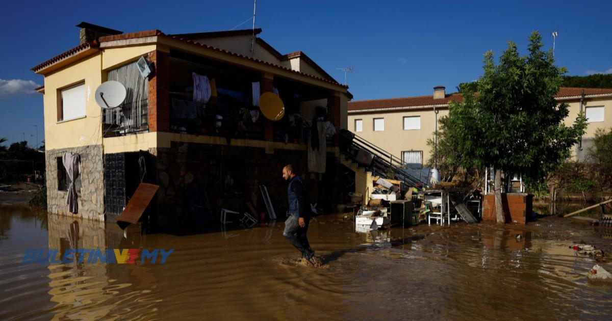Banjir ragut 3 nyawa di Sepanyol