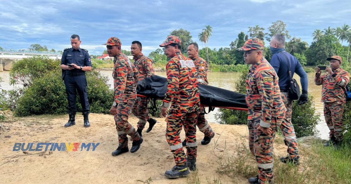 [VIDEO] Bot terbalik, mayat pemancing ditemui di Sungai Besut