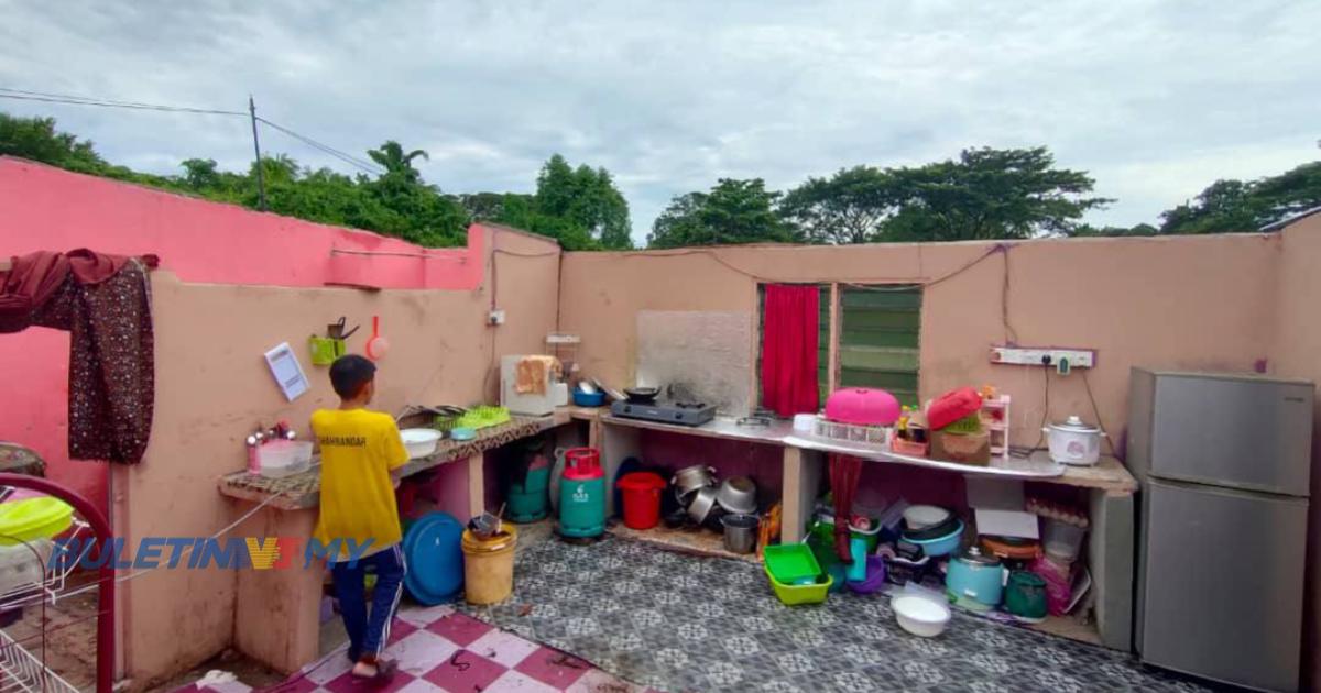 Habis seluruh bumbung tercabut, barang tak boleh diselamatkan – Mangsa ribut