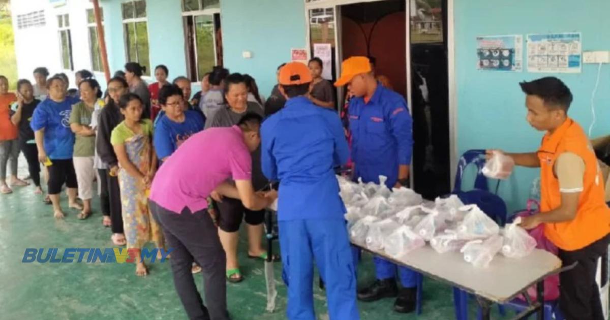 Banjir : Mangsa banjir di Limbang meningkat kepada 195 orang