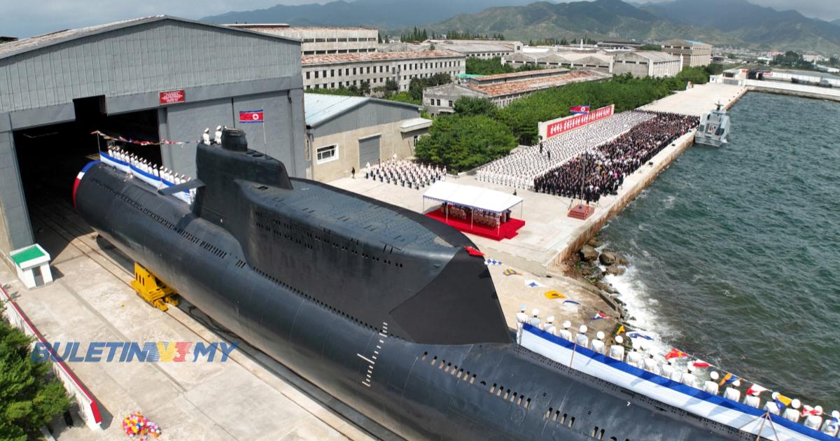 Korea Utara lancar ‘kapal selam serangan nuklear taktikal’ baharu