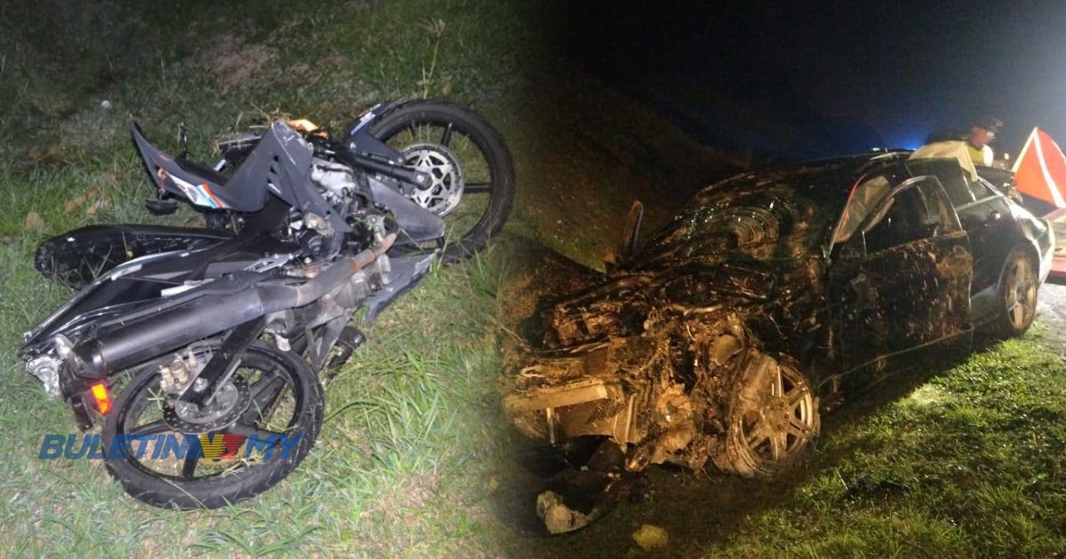 Bayi lelaki dan penunggang motosikal maut dalam kemalangan di Pagoh 