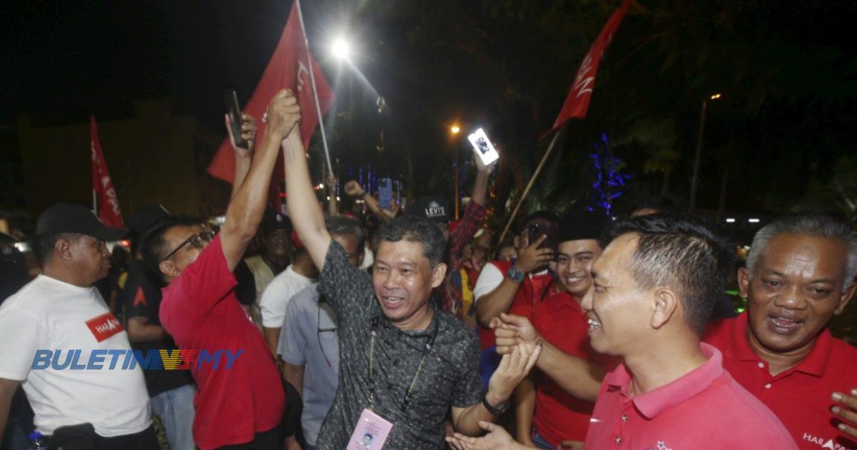 PRK JOHOR: Penyokong rai kemenangan calon PH di DUN Simpang Jeram