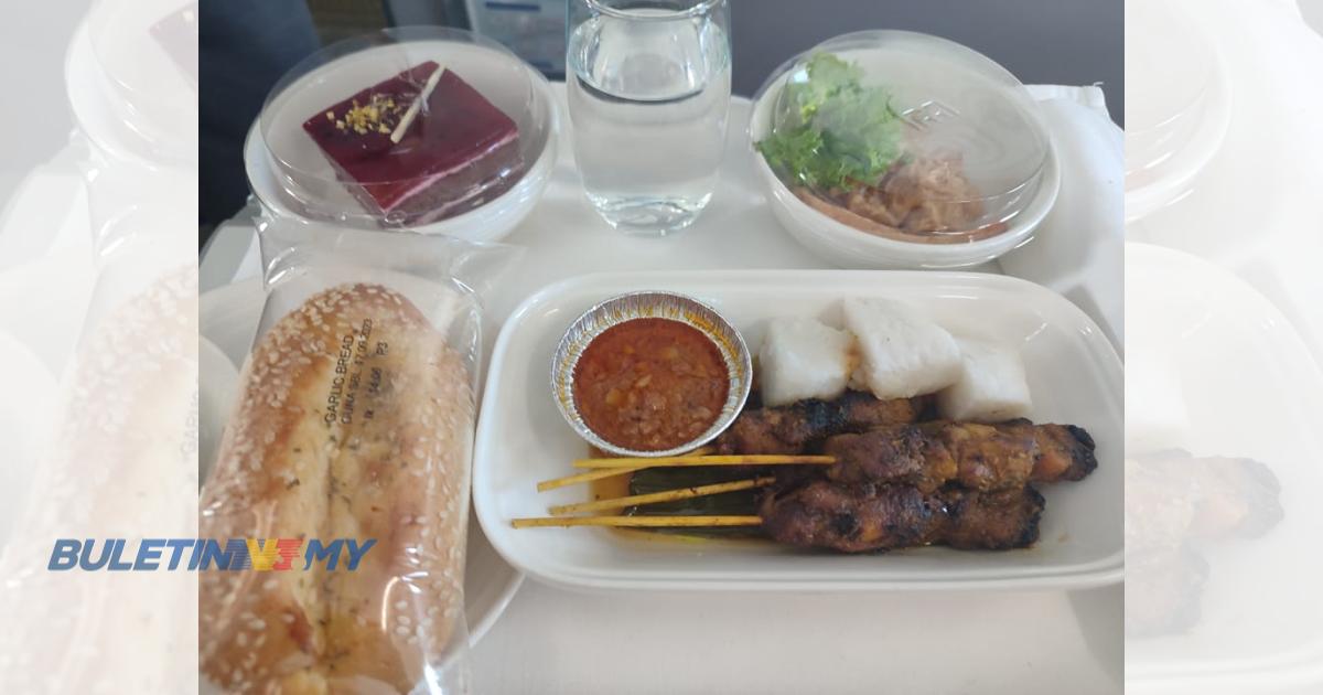 Makanan panas sudah dikembalikan secara beransur-ansur oleh Malaysia Airlines