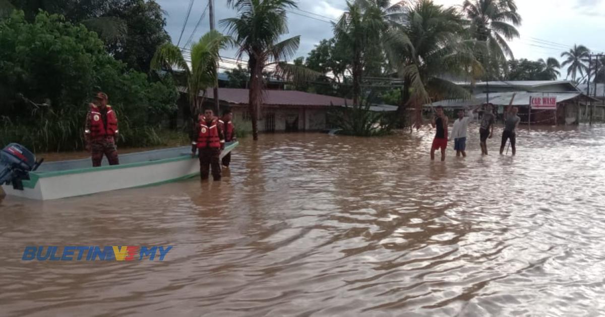 11 keluarga dipindahkan akibat banjir di Tawau
