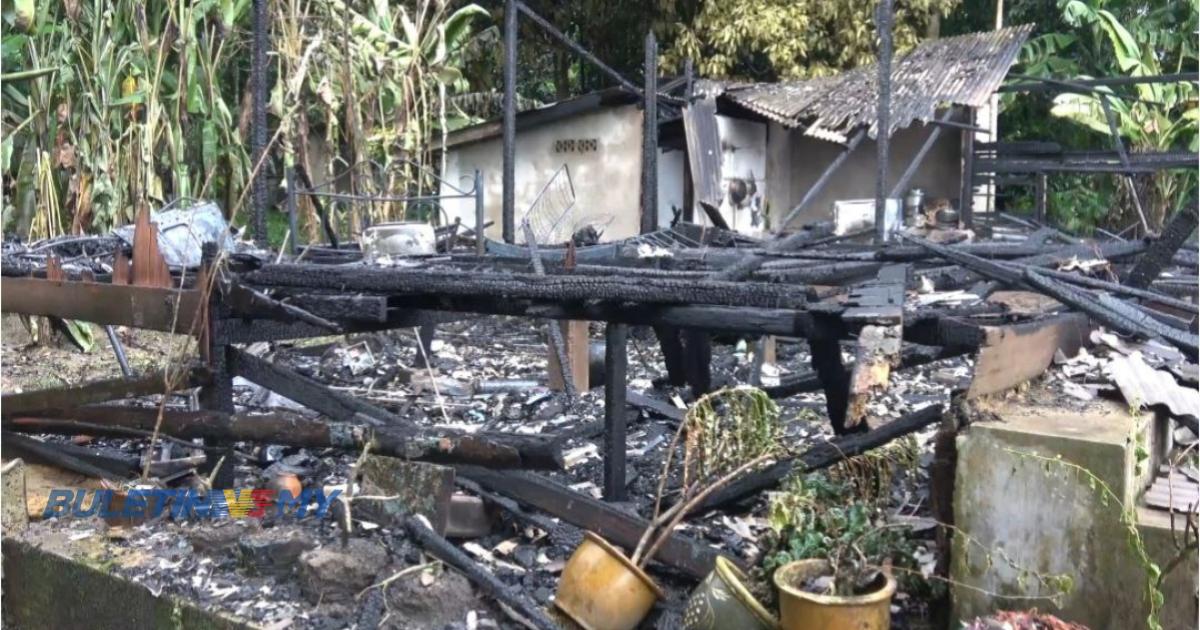 Lelaki amuk bakar rumah direman