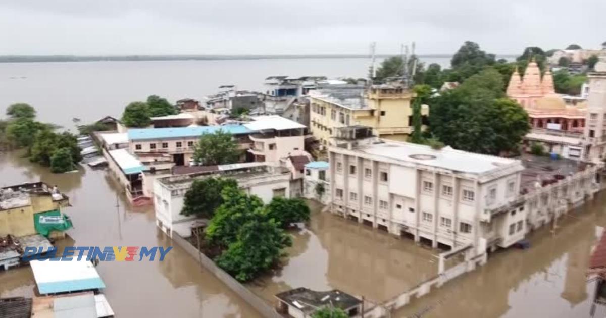 Banjir: Ribuan penduduk dipindahkan di Gujarat
