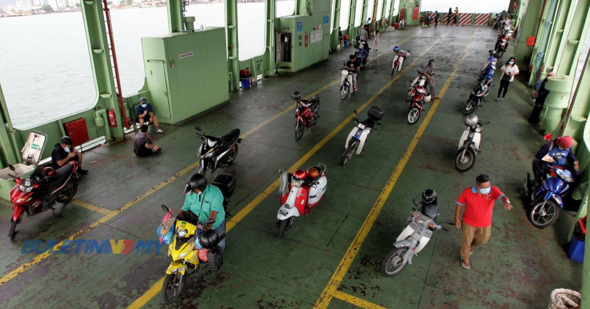 Tambang feri, diskaun 30% untuk pengguna motosikal mulai esok 