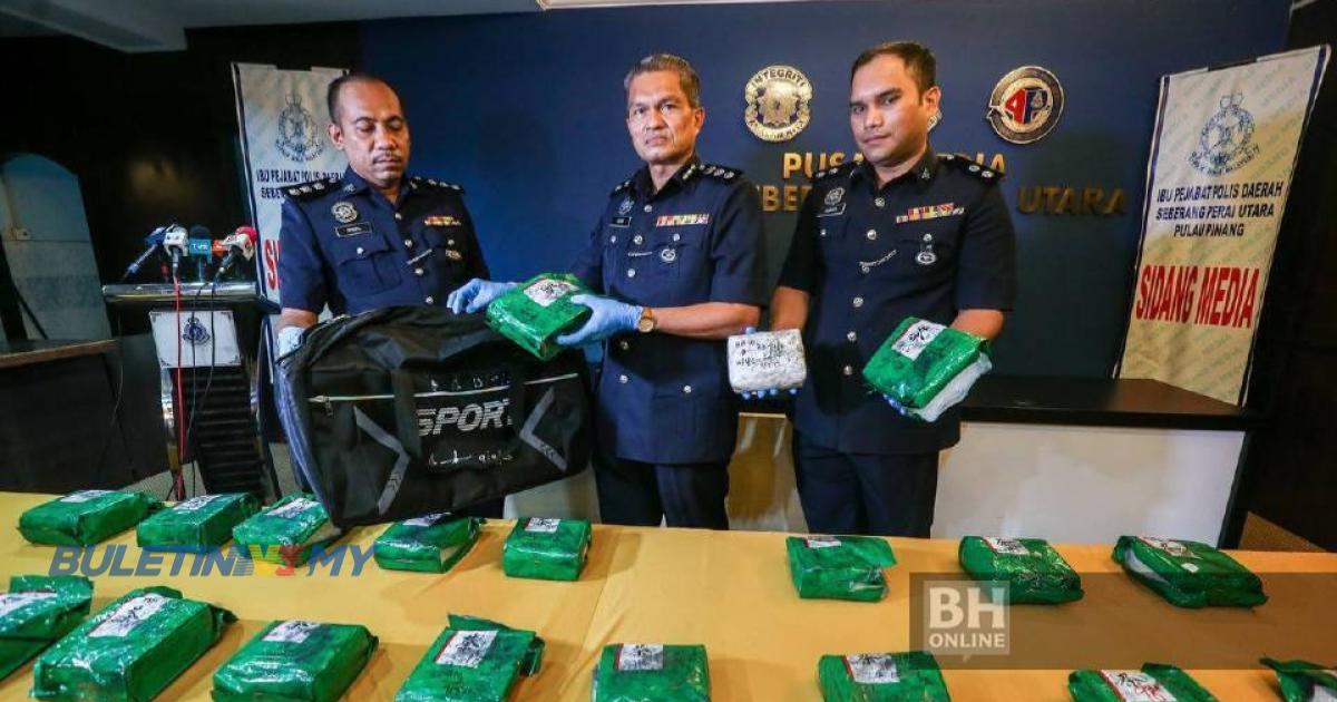 2 nelayan penghantar dadah ditahan bersama syabu RM660,000