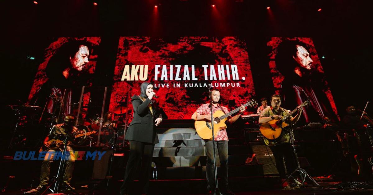Faizal Tahir tawan peminat dengan 21 lagu