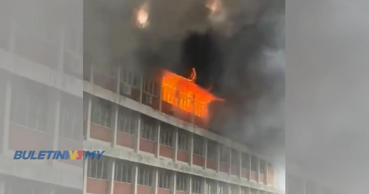 [VIDEO] SK Permatang Tok Kandu terbakar