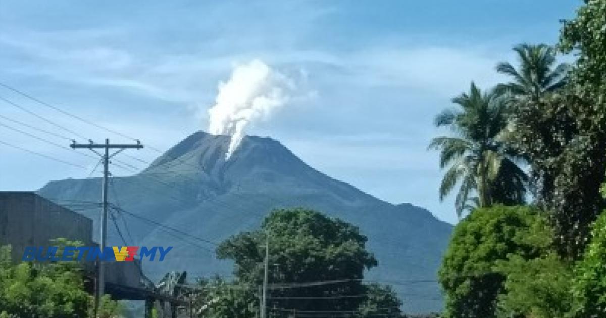 Gunung Berapi Bulusan meletus, Filipina keluar amaran tahap 1