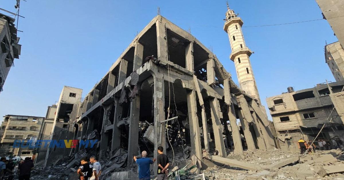 [VIDEO] 47 masjid, 7 gereja musnah dalam serangan rejim Zionis