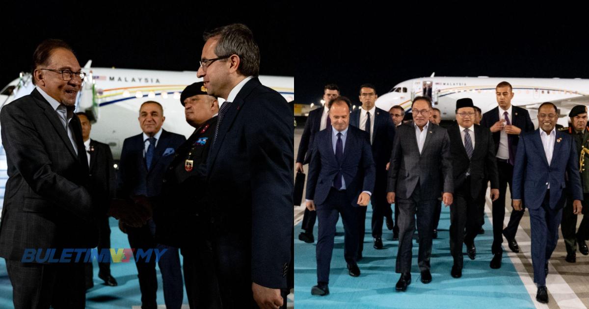 PM Anwar tiba di Istanbul untuk bertemu Presiden Turkiye