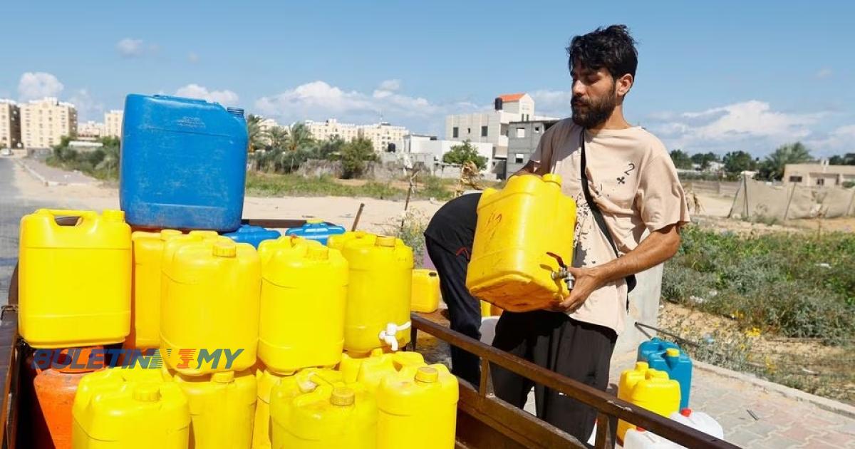 Israel sambung semula bekalan air ke selatan Gaza