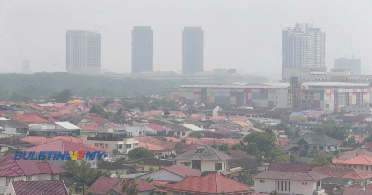 Jerebu: Hanya 2 kawasan rekod kualiti udara tidak sihat pagi ini